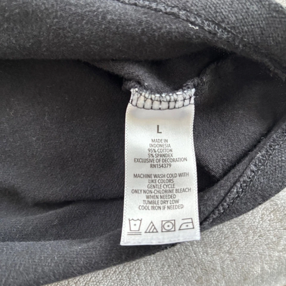 Paquete de 2 camisas polo Aeropostale negras de manga corta informales básicas grandes Foto 4 de 4