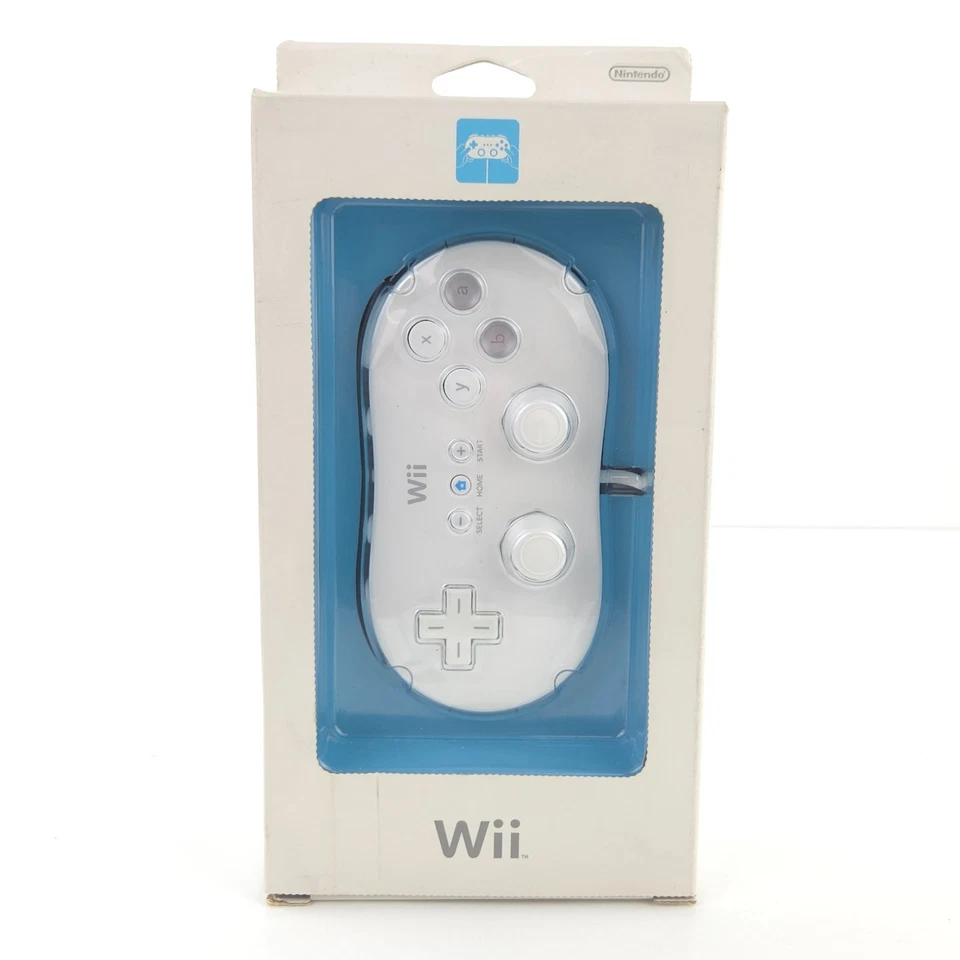 Nintendo Wii Zubehör: Classic Controller Gamepad - NEU OVP (PAL EUR) - Bild 1 von 3
