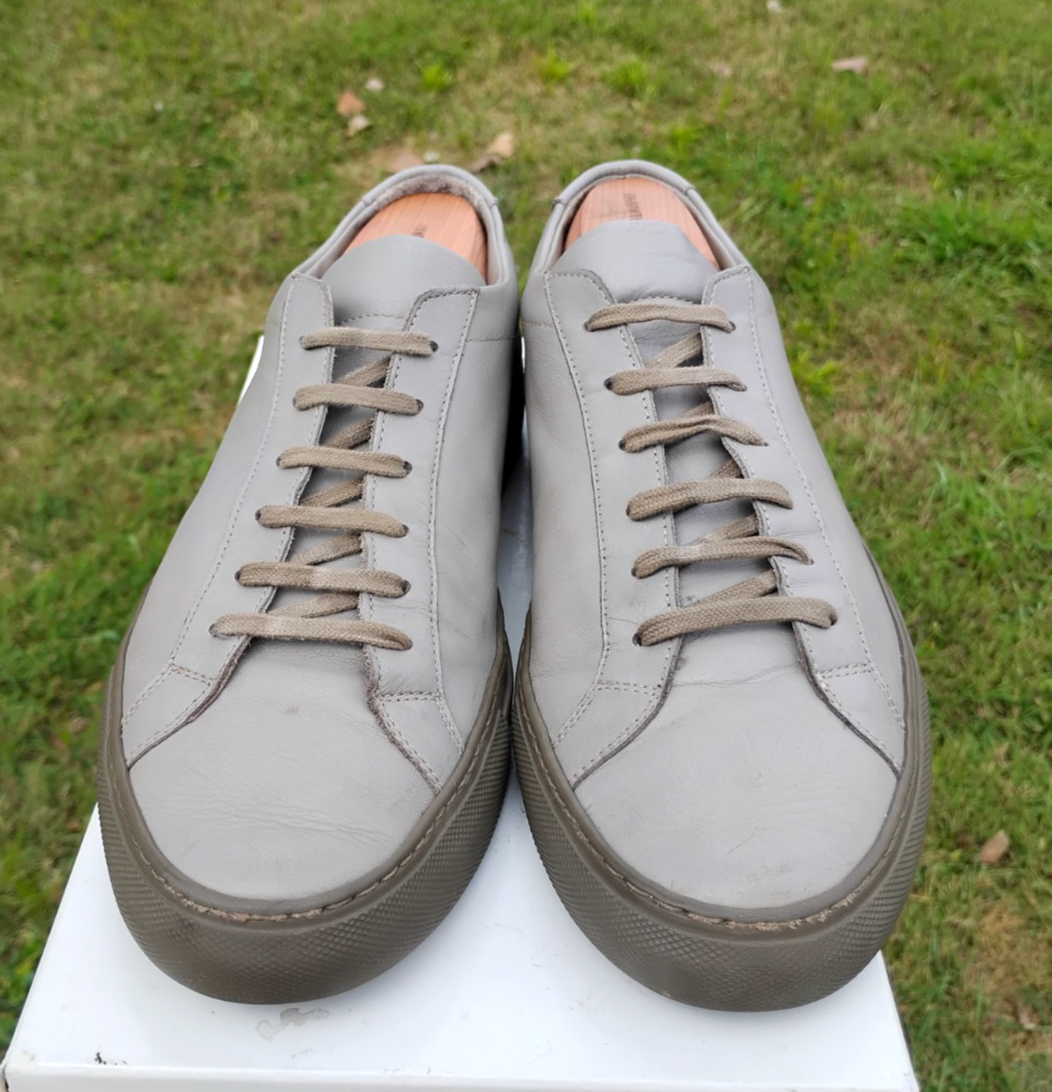 Common Projects Achilles Low 'Clay' 44EU 11/11.5US 1528 w/ COA