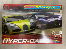 Micro Scalextric G1108 Bugatti Veyron Hyper HO Slot Car Nice RACE SET 1:64