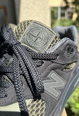 2023 New Balance 991v2 MiUK Stone Island Black U991SD2 Size 7.5