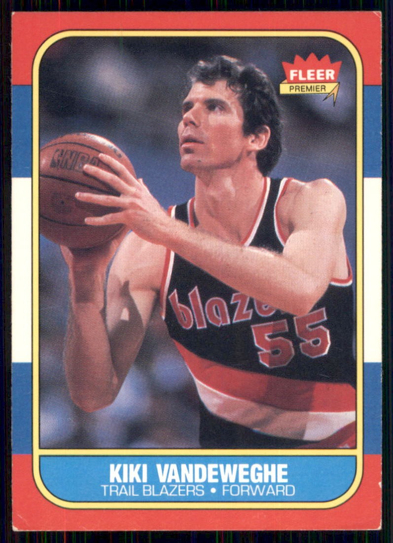 1986-87 Fleer #117 Kiki Vandeweghe