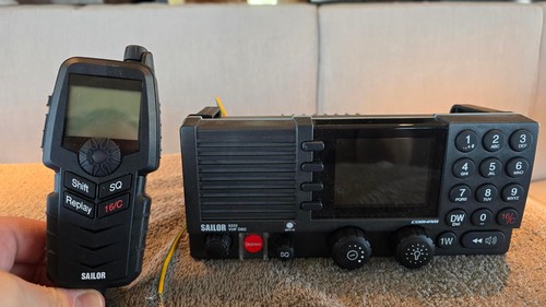 SAILOR 6222 (TT-6222A) VHF DSC Marine Radio (Excellent Condition)
