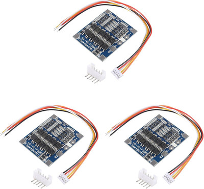 3PCS 4S 30A 12.8V BMS PCB 18650 Battery Protection Board Lifepo4 Life 4S BMS Bal
