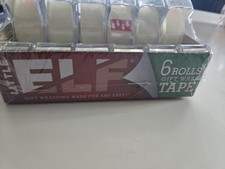 Gift Wrap Tape 6 Rolls, 3/4 x 650 Inches, Clear Transparent Tape