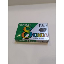 Fuji 8 mm P6-120 120-Minute 8mm Video Cassette Tape New Sealed