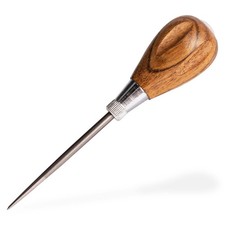 General Tools Scratch Awl Tool with Hardwood Handle - Scribe, Layout Steel