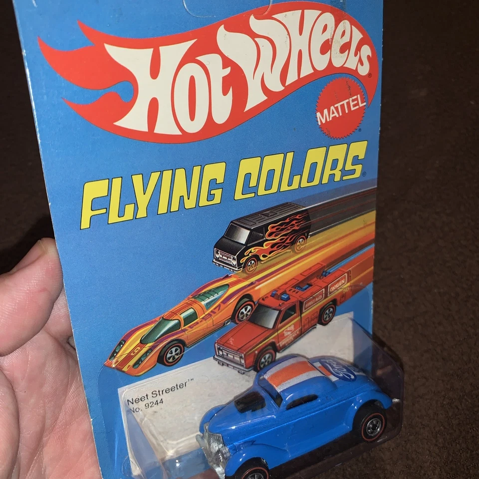 1975 Hot Wheels Neet Streeter Red Line Flying Colors #9244 Sealed - Image 3 of 4