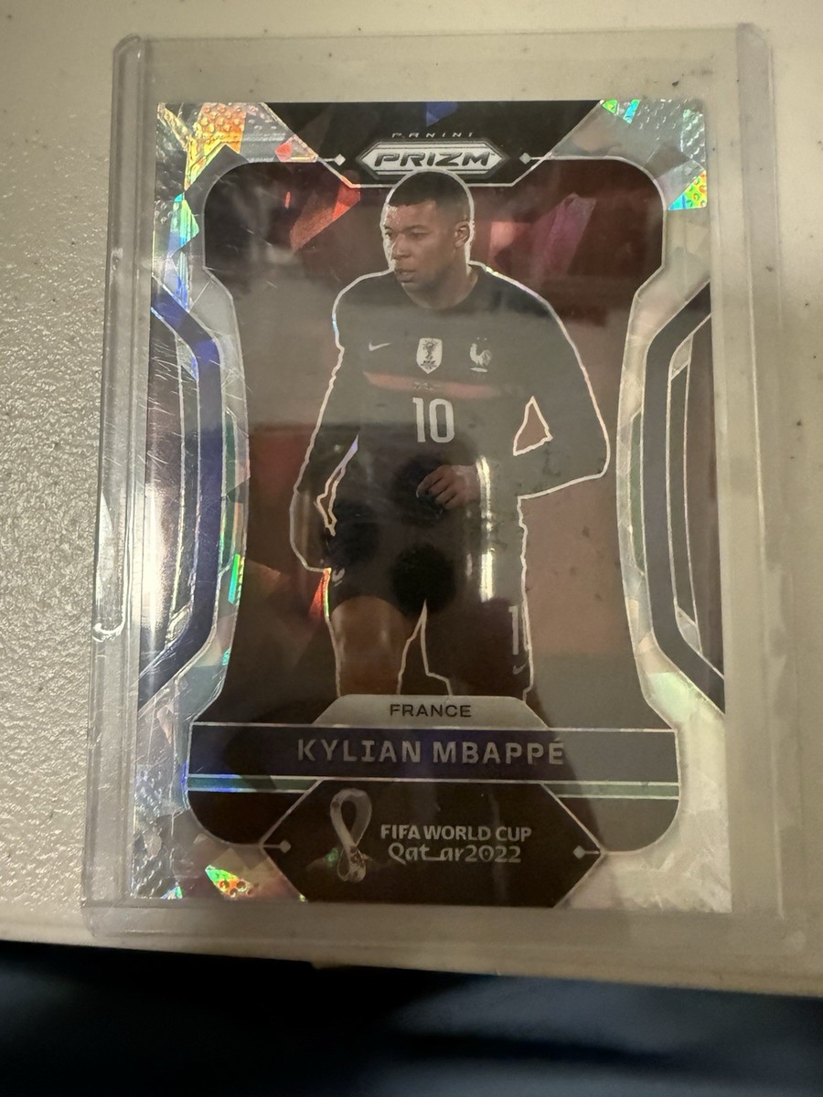 Panini Prizm FIFA World Cup Qatar 2022 Kylian Mbappe #101 Cracked