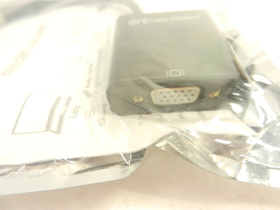 Adaptador Cable Matters Active Micro mini HDMI a VGA Foto 4 de 4