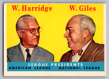 Click to enlarge League Presidents (William Harridge / Warren Giles)