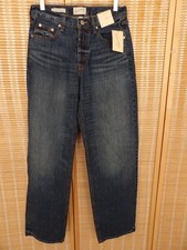 Women's Universal Thread Mid-Rise 90s Baggy Size 2 Non-Stretch Blue Denim Jeans
