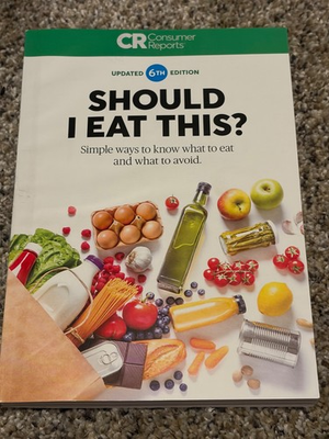 #ad Consumer Reports Updated 6th Edition Should I Eat This? $9.50