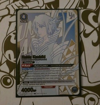 Union Arena TCG Bleach Rukia Kuchiki Rare Battle Top 4 UAPR/BLC-2-034 English