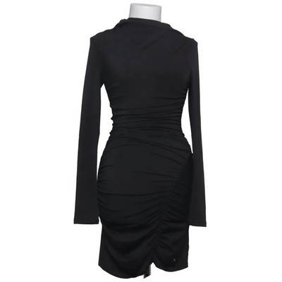 Rita Ora x Primark, Kapuzenkleid, Größe: XXS, Schwarz, Einfarbig, Damen #kbQ