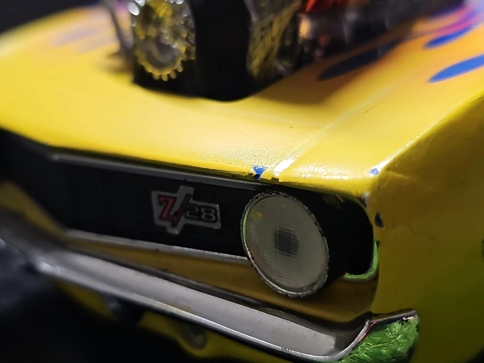 Vntg 2000 Muscle Machines 1969 Chevy Camaro Z/28 1:18 Scale Diecast Car NO BOX  - Image 2 of 4