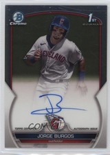 2023 Bowman Chrome Prospect Jorge Burgos #CPA-JBG Auto 1g5l