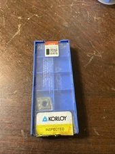 Qty 3 Korloy CNMG 431 HA CNMG120404-HA 103009392 H01 Grade Carbide Inserts (B45)