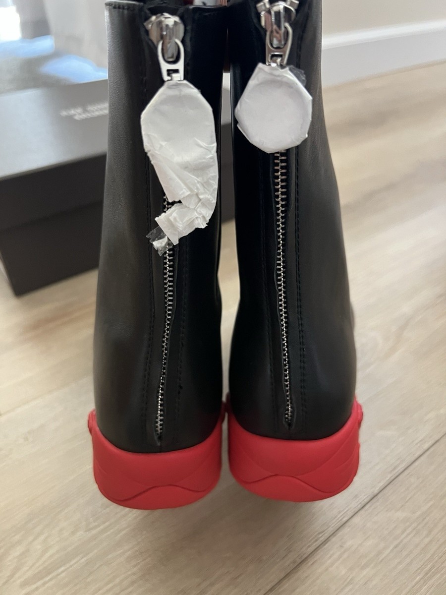 RAF Simons New $700 Runner Solaris High Leather Boots Shoes 9 | eBay