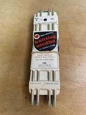 Lot Of 6 Red Heart Double Pointed Knitting Needles 4 Pack in Original Packaging