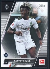  Kouadio Kone RC Rookie Card 143 2021-22 Topps Bundesliga Soccer. rookie card picture