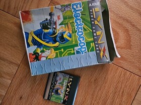 Atari Lynx PAG-0401 Handheld Console System Gray w box VG/NM W. Extras