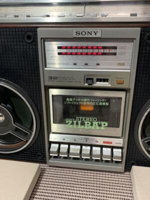 SONY CFS-V8 ZILBA'P STEREO FM AM Radio Cassette Recorder