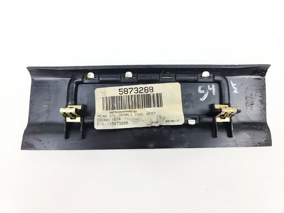 07-14 GMC YUKON ЗАДНИЙ ЛЕВЫЙ ЛЕВЫЙ ЛЕВЫЙ ЛЕВЫЙ ИЛИ ПРАВЫЙ ПРАВЫЙ ПОДОКОННИК КРЫШКА ПАНЕЛИ ОТДЕЛКА OEM - Изображение 2 из 2