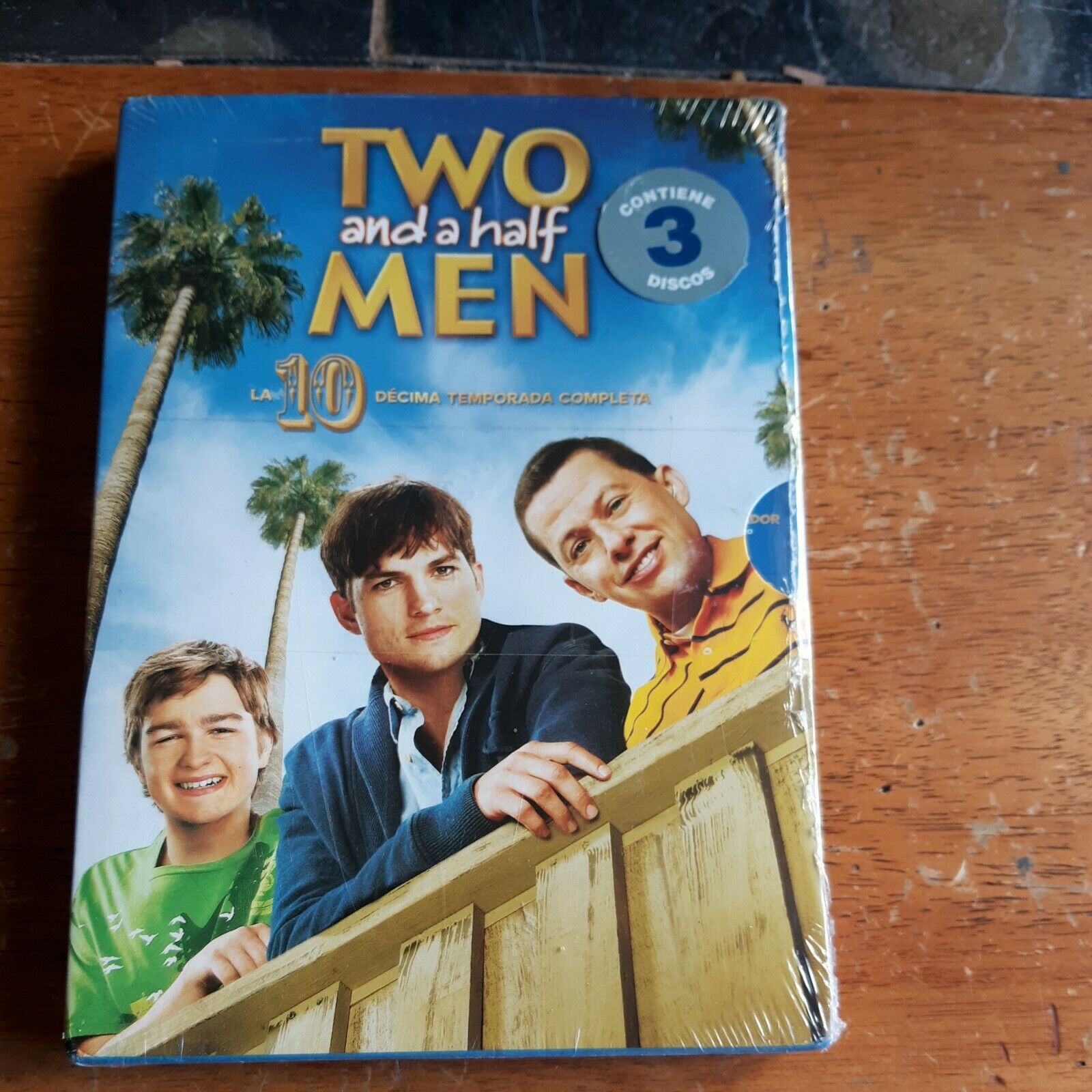 Two and a Half Men Season 10 Complete Tenth NEW Factory Sealed, SPANISH 3  DVDs 883929278497