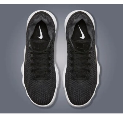 Nike Hyperdunk 2017 Low Black Metallic Silver 897663-001 Men's
