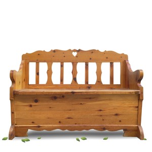 Kuchenbank Sitzbank Landhausstil Zirbenholz Massivholz Truhenbank Ebay