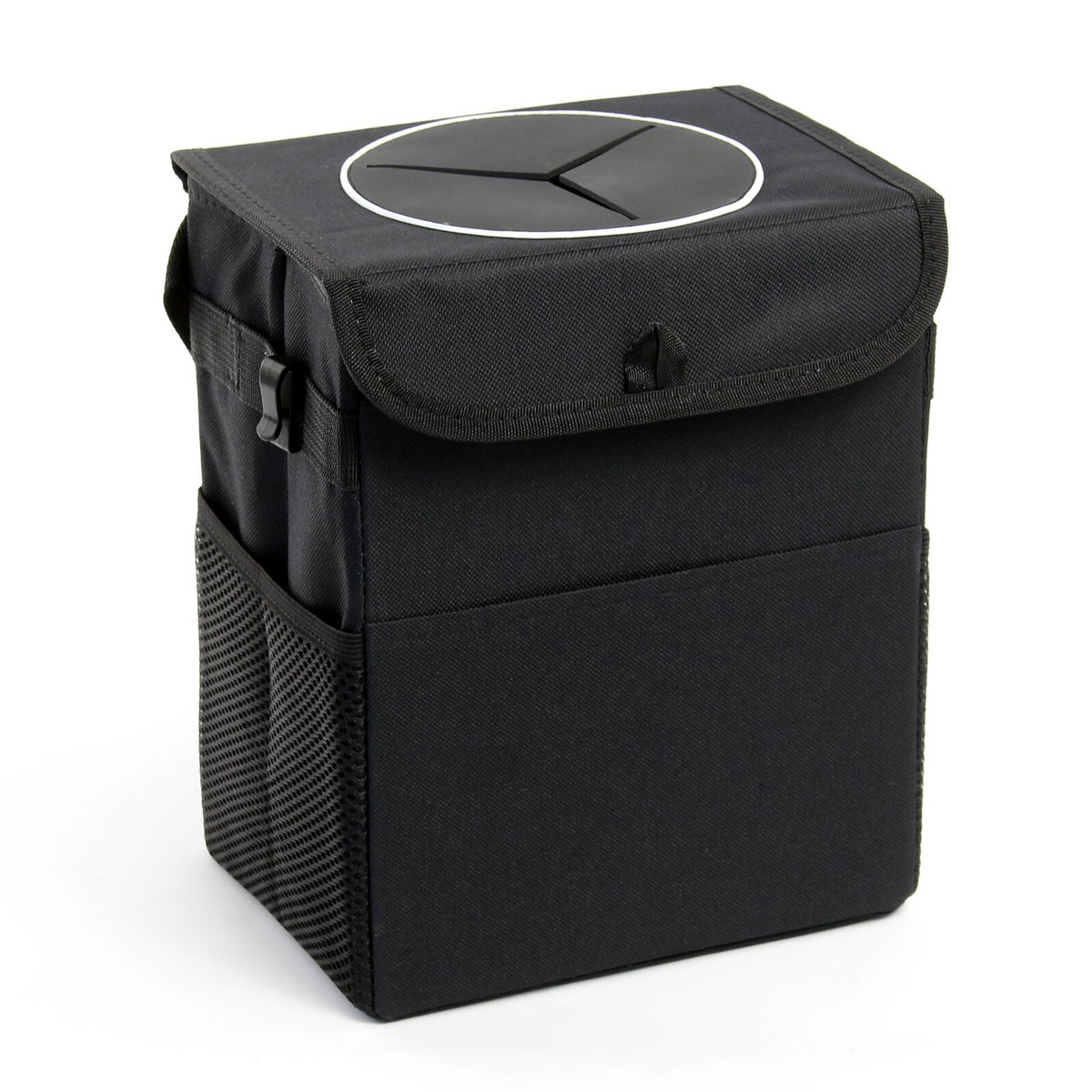 Poubelle Voiture Cuir Mandark - Pliable Et Suspendue - Universelle