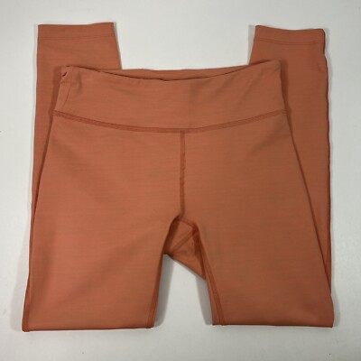Outdoor Voices Capri Leggings 23” Orange Nylon Blend Stretch Women’s Small  S