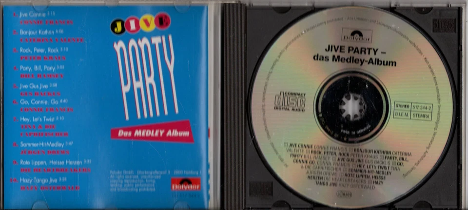 Jive Party Das Medley Album  10 Lieder polydor - Bild 3 von 3