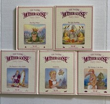 Worlds Of Wonder The Talking Mother Goose Fairy Tales Vintage No Tapes Lot Of 5