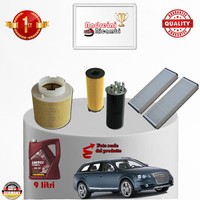 Inspektionskit Filter + ÖL Audi Allroad II 2.7 Tdi 132KW 180CV Von 2007-> 2008