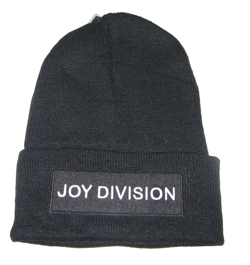 JOY DIVISION Music Rock Band Logo Patch Fold Up Beanie Hat