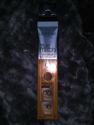 L'Oreal Paris True Match Eye Cream In A Concealer Dark #n7-8 NIB