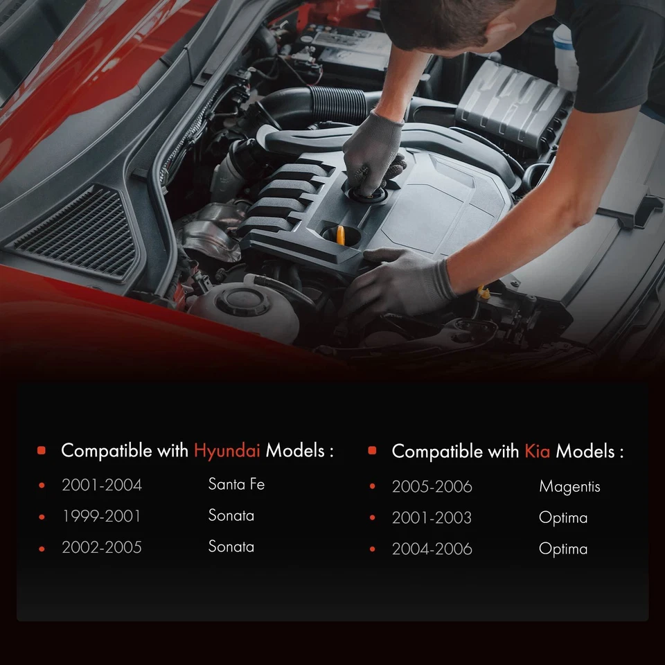 Nueva bomba de aceite de motor para Hyundai Santa Fe 2001-2004 Sonata 1999-2005 Kia Magentis Foto 2 de 4