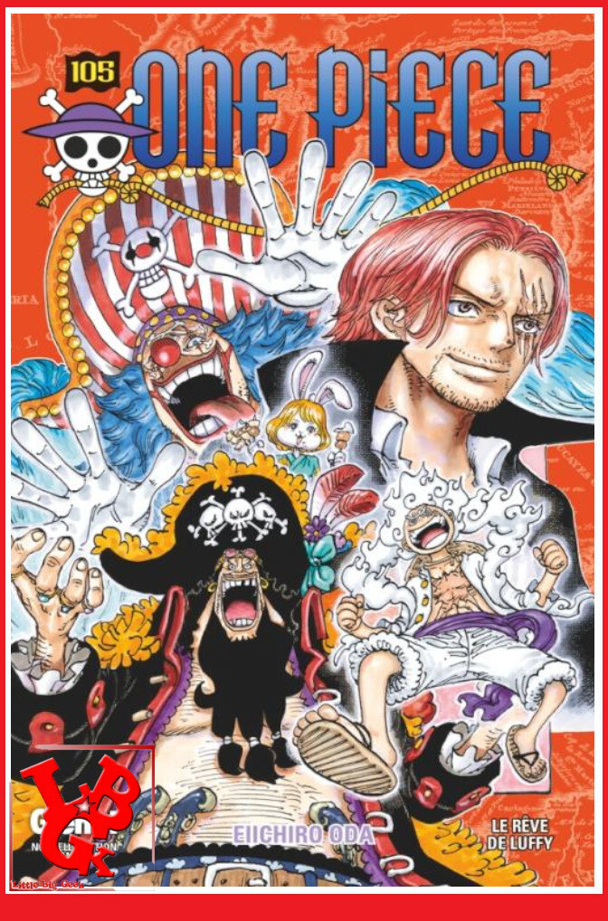 ONE PIECE 105 Octobre 2023 Glenat Manga Luffy Eiichiro Oda Shonen # NEUF #