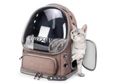 Pet Portable Carrier Backpack Space Capsule Travel Dog Cat Bag Transparent US