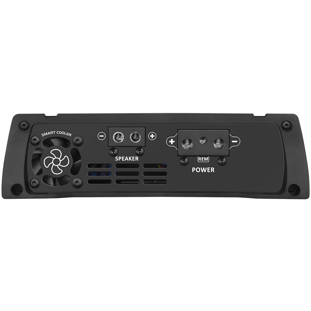 Taramp's HD 2000 2 Ohms 1-Channel Amplifier - Black/Silver for