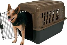 Portable Dog Kennel Travel Indoor Outdoor Hunting Pet Crate Box Cage 50-70LBS
