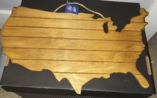 Jo-Ann Fabrics America Wall Decor For Crafts Or Anything. NWT 18x11"