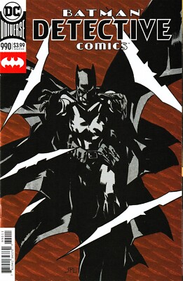 BATMAN DETECTIVE COMICS #990 (2016) JAMES ROBINSON ~ FOIL VARIANT~ UNREAD NM
