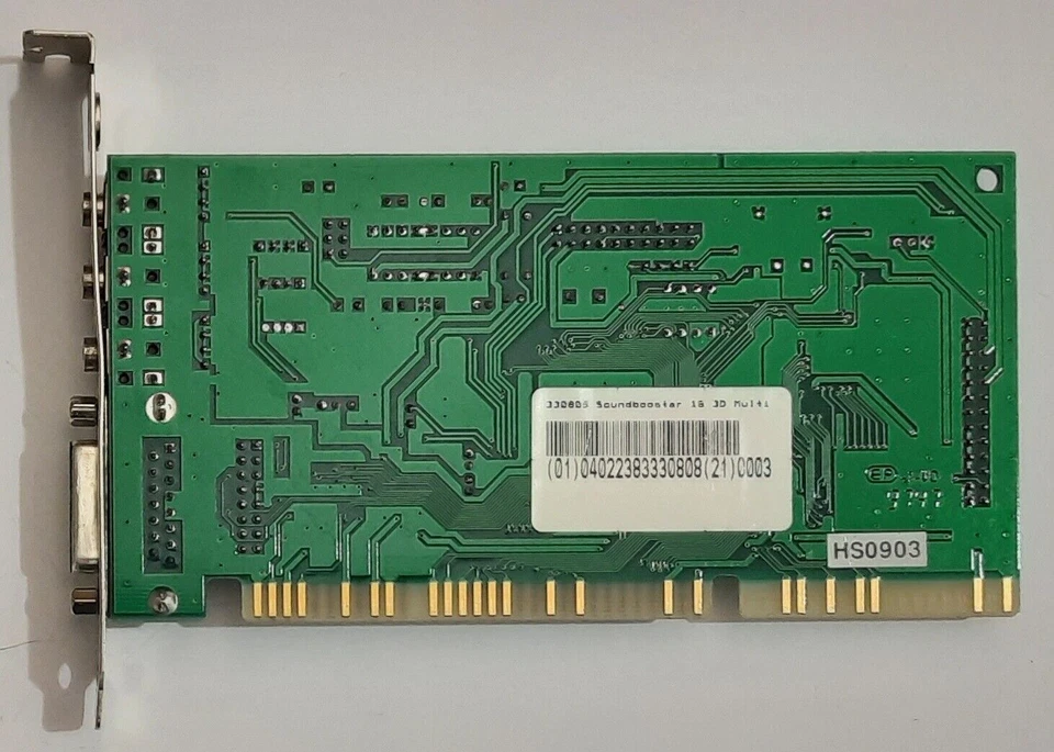 Highscreen Sound-Boostar 16/32 3D ISA Soundkarte (Labway, AD1816JS, retro, 1997) - Bild 4 von 4