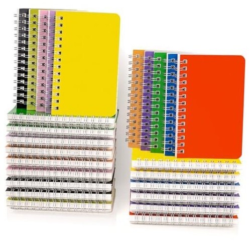 Small Notebooks 3x5 Bulk, Mini Spiral Notebooks 40 Packs, Pocket ...