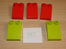  Lego Duplo dach steine Noppen Bausteine Steine (NR.985)