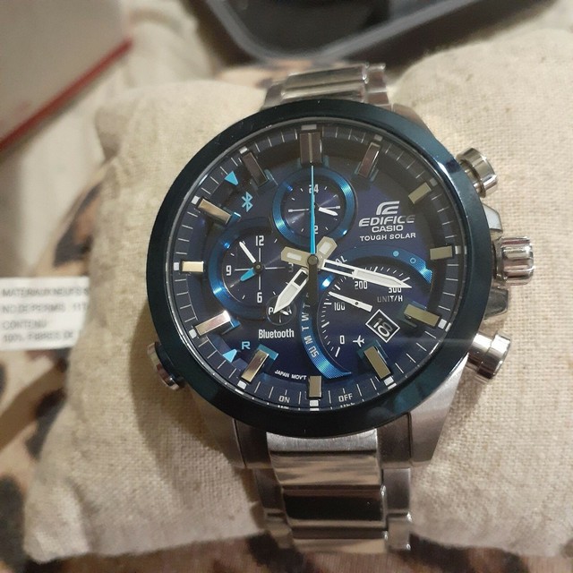 casio edifice tough solar bluetooth