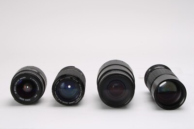 Sigma 1:3.5~4.5 f=35~135mm 28-80mm 1:3.5-5.6 70-300mm 1:4-5.6 100-200mm f/4.5